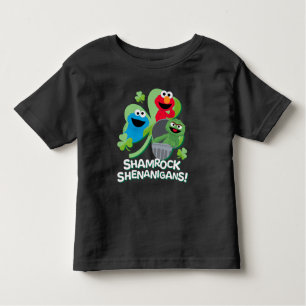 Camiseta De Bebé Barrio Sésamo   ¡Shamrock Shenanigans!