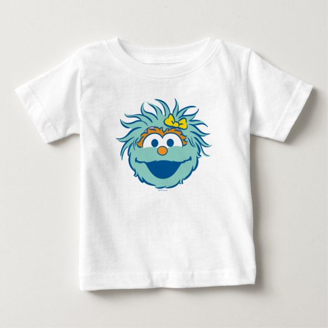 Camiseta De Bebé Barrio Sésamo | Sonrisa de Rosita (Anverso)
