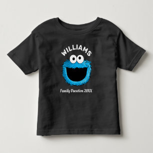 Camiseta De Bebé Barrio Sésamo   Vacaciones familiares de Monstruo 
