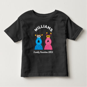 Camiseta De Bebé Barrio Sésamo   Vacaciones Familiares Marítimas