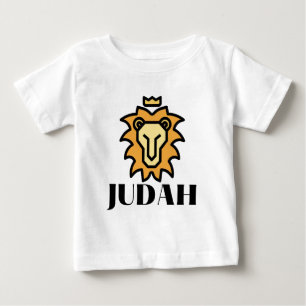 Camiseta De Bebé Basado En León De La Fe De Judá