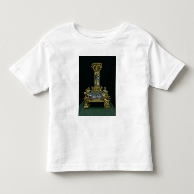 Camiseta De Bebé Base de la cruz de St. Bertín (Anverso)