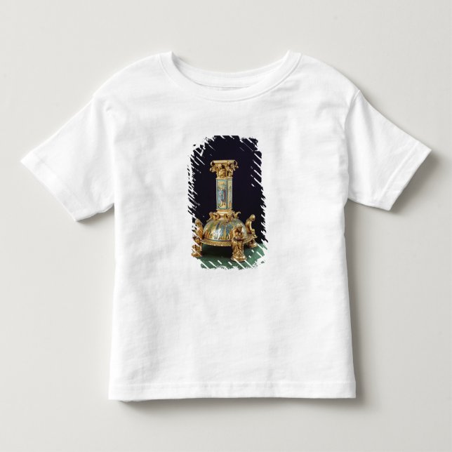 Camiseta De Bebé Base de la cruz de St. Bertín (Anverso)