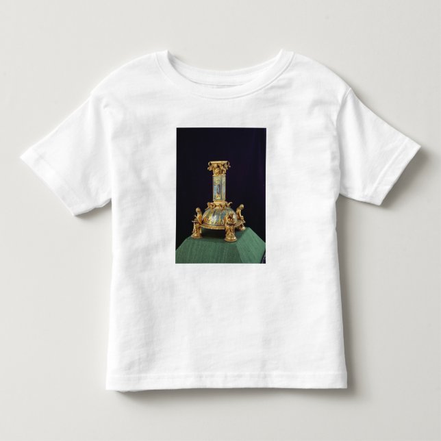 Camiseta De Bebé Base de la cruz de St. Bertín (Anverso)