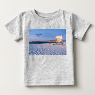 Camiseta De Bebé Base De Salvavidas De La Mañana De Pensacola Y Pie
