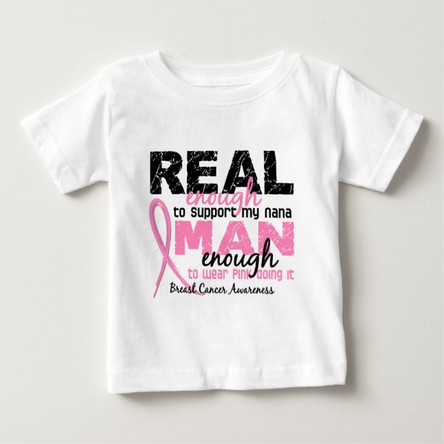 Camiseta De Bebé Basta de cáncer de mama Nana 2 (Anverso)