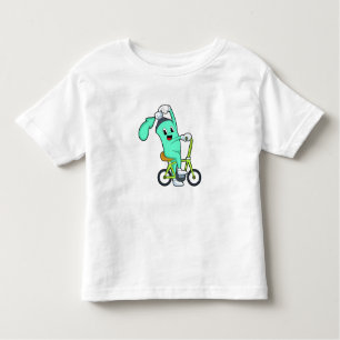 Camiseta De Bebé Bastón de spray con bicicleta