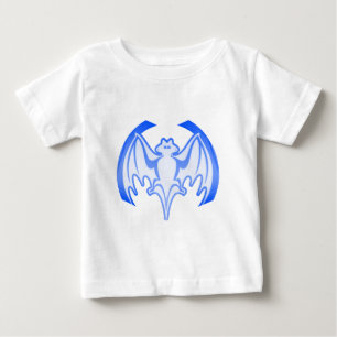 Camiseta De Bebé Bat Blue Inv El MUSEO Regalos Zazzle