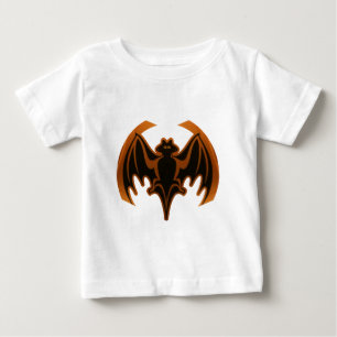 Camiseta De Bebé Bat Brown El MUSEO Zazzle Regalos