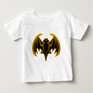 Camiseta De Bebé Bat Gold Los Regalos Del MUSEO Zazzle