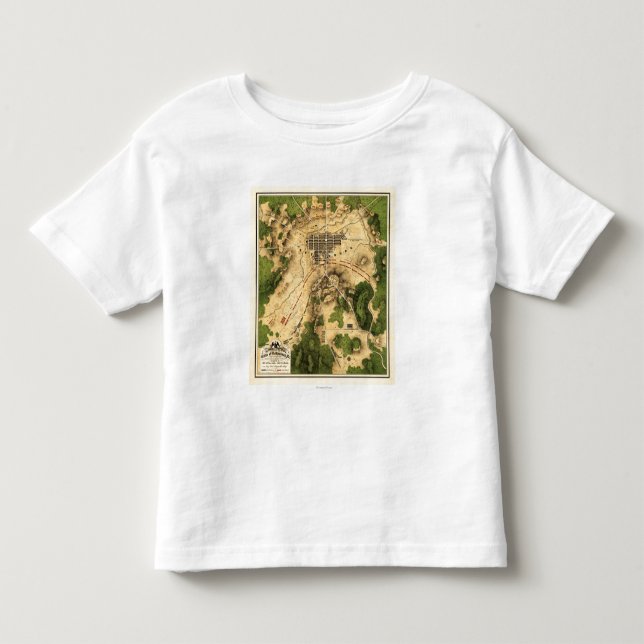 Camiseta De Bebé Batalla de Gettysburg 10 (Anverso)