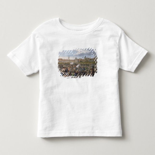 Camiseta De Bebé Batalla de Leipzig, el 19 de octubre de 1813 (Anverso)
