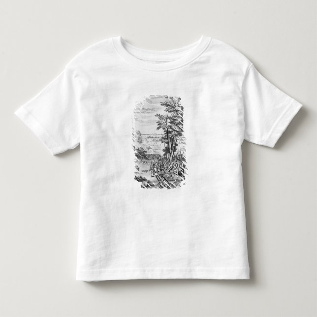 Camiseta De Bebé Batalla de Malplaquet (Anverso)