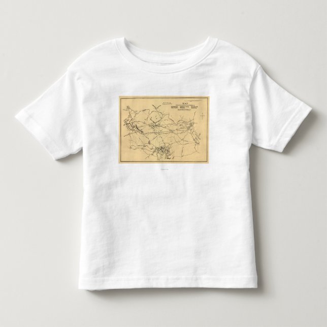 Camiseta De Bebé Batalla del Palacio de Justicia del Spotsylvania (Anverso)