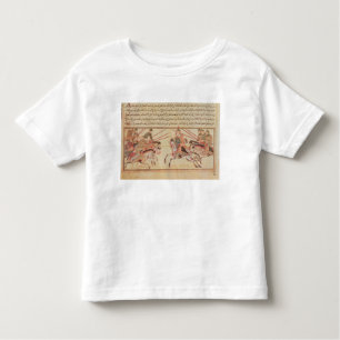 Camiseta De Bebé Batalla entre las tribus mongoles, siglo XIII