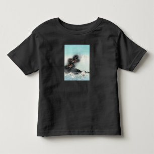 Camiseta De Bebé Batalla naval de la furia del dragón por el Monte