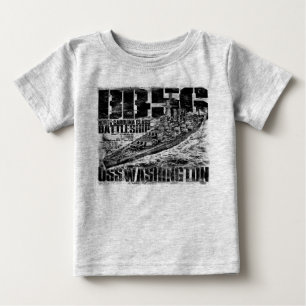 Camiseta De Bebé Batalla Washington T Shirt