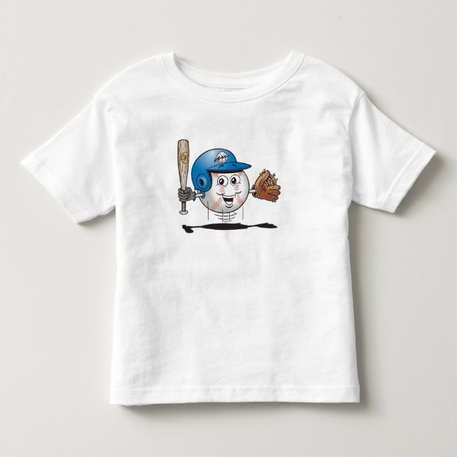Camiseta De Bebé Bateador (Anverso)