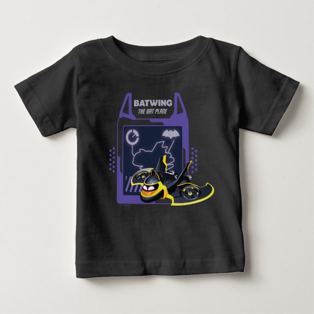 Camiseta De Bebé Batería Batllers™ - El Avión Bat (Anverso)