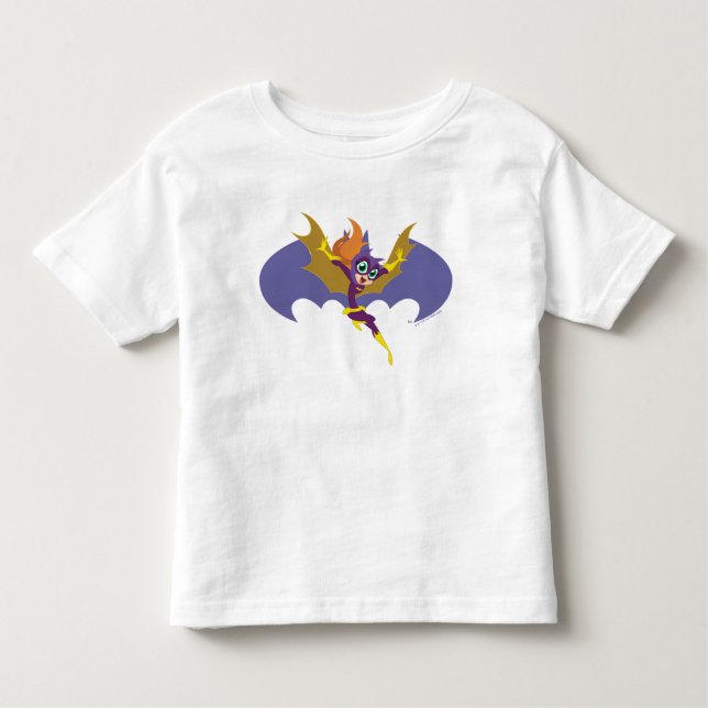 Camiseta De Bebé Batgirl de Super Hero del DC (Anverso)