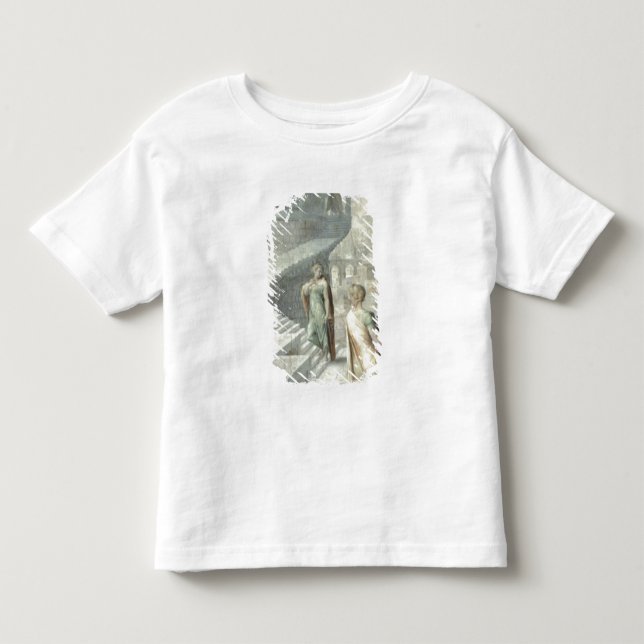 Camiseta De Bebé Bathsheba que visita a David, c.1553 (Anverso)