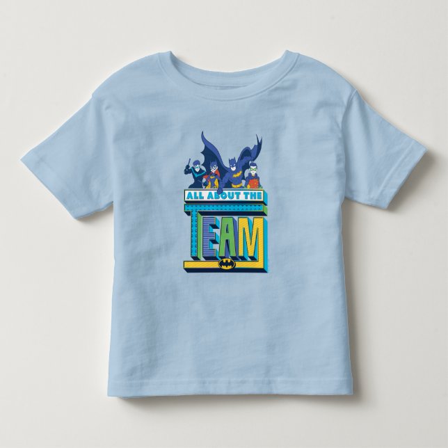 Camiseta De Bebé Batman | All About The Team (Anverso)