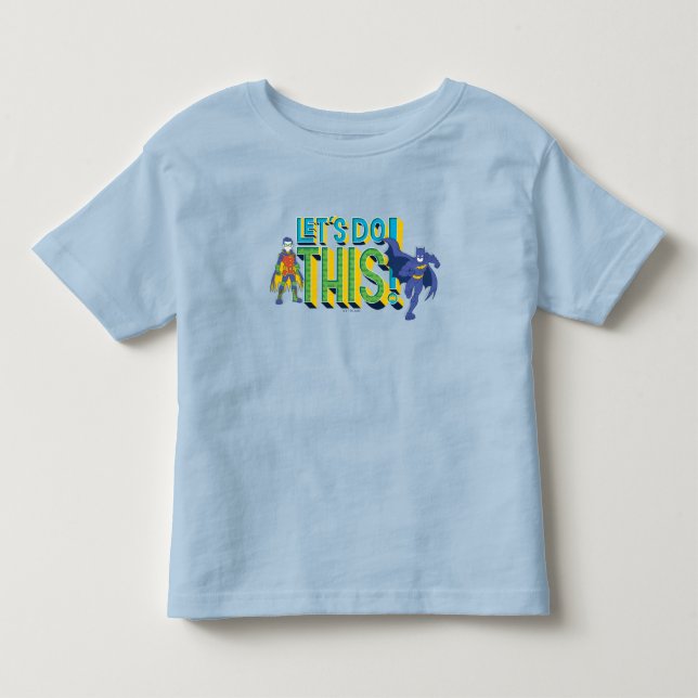 Camiseta De Bebé Batman | Let's Do This (Anverso)