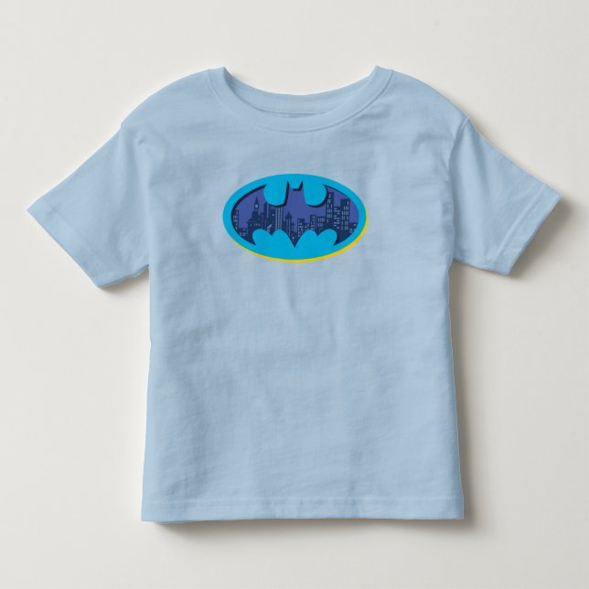 Camiseta De Bebé Batman | Símbolo de la ciudad de Arkham (Anverso)