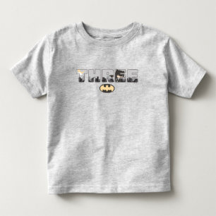 Camiseta De Bebé Batman   Tercer Cumpleaños