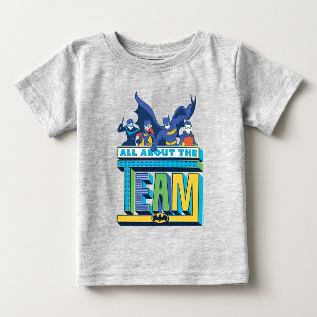 Camiseta De Bebé Batman | Todo Sobre El Equipo (Anverso)