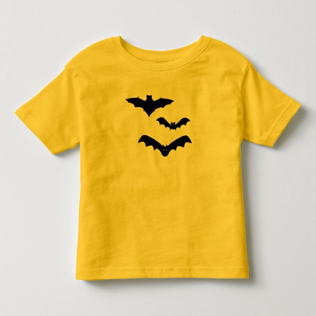 Camiseta De Bebé Bats de Halloween (Anverso)