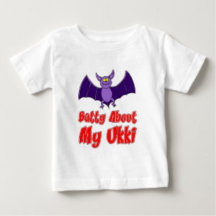 Camiseta De Bebé Batty Acerca De Mi Ukki