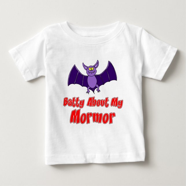 Camiseta De Bebé Batty sobre mi morador (Anverso)