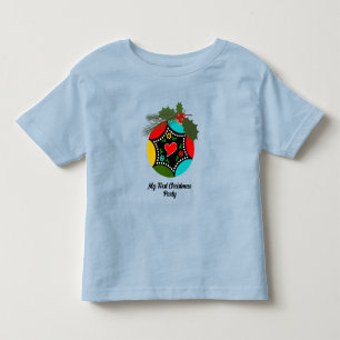 Camiseta De Bebé Bauble para los Navidades holandeses de la galera