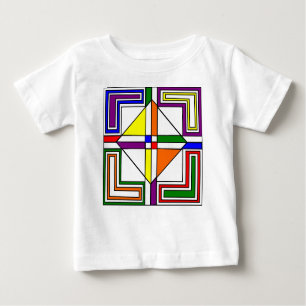 Camiseta De Bebé Bauhaus StainGlass