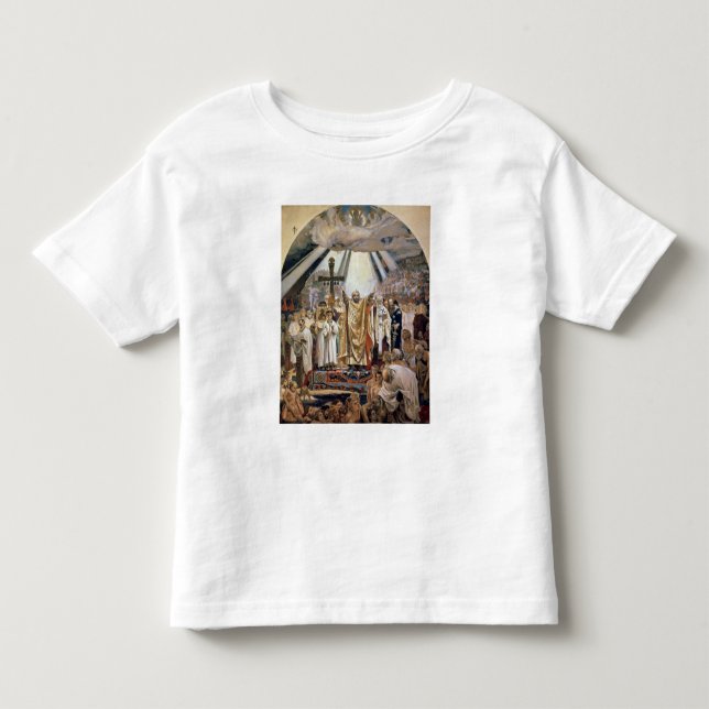 Camiseta De Bebé Bautismo de Rus, 1885-96 (Anverso)