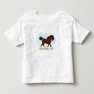 Camiseta De Bebé Bay Clydesdale Horse