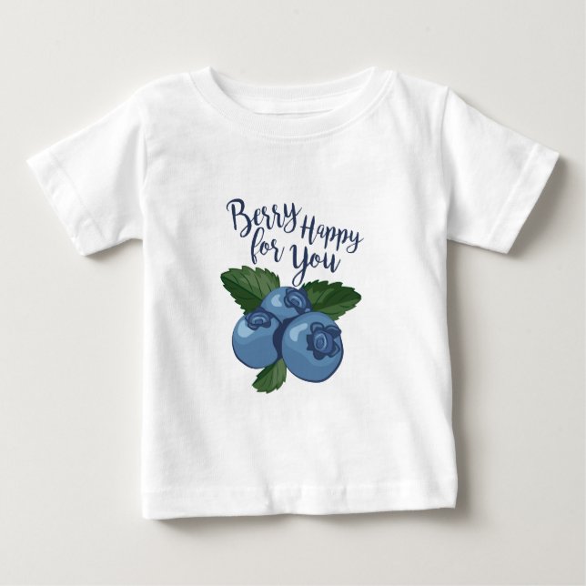 Camiseta De Bebé Baya feliz (Anverso)