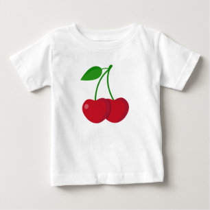 Camiseta De Bebé Bayas del Corazón