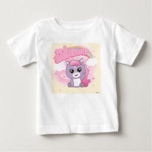 Camiseta De Bebé Be a Rainbow: Colección de amigos animales
