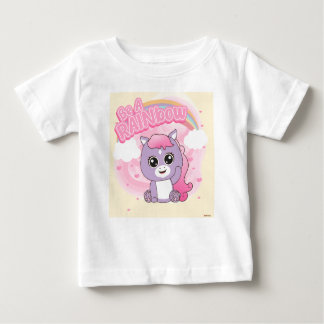 Camiseta De Bebé Be a Rainbow: Colección de amigos animales