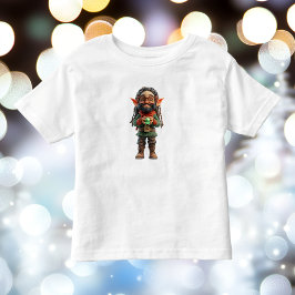 Camiseta De Bebé Be Happy Navidades Elf Toddler's Tee