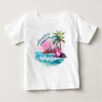 Beach Palm Tree Mountain View Adventure