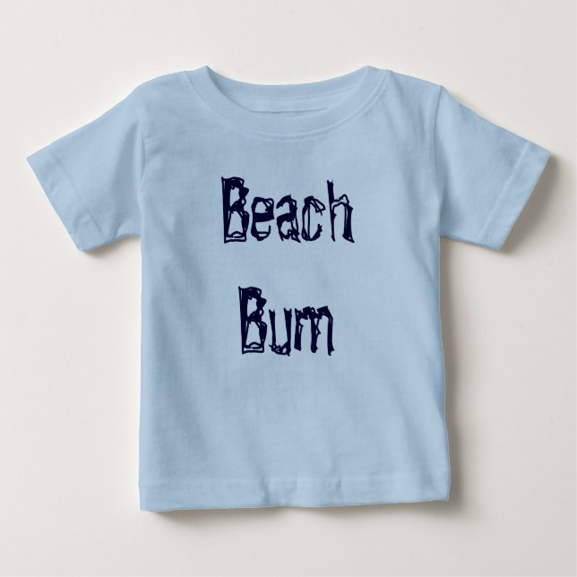 Camiseta De Bebé BeachBum (Anverso)