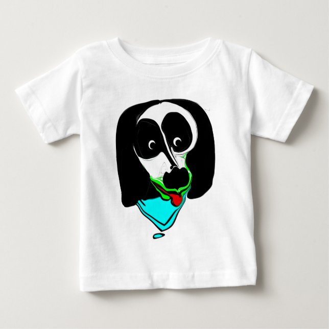 Camiseta De Bebé Beagle Cowdog (Anverso)