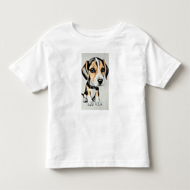 Camiseta De Bebé Beagle Puppy (Anverso)