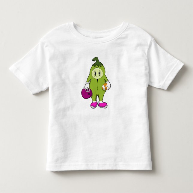 Camiseta De Bebé Bean en deportes de fútbol (Anverso)