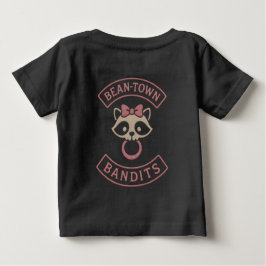 Camiseta De Bebé Bean-Town Bandit Child T-Shirt Pink