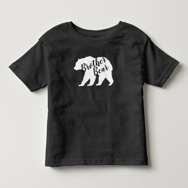 Camiseta De Bebé Bear Baby Shower Woodland Lodge (Anverso)