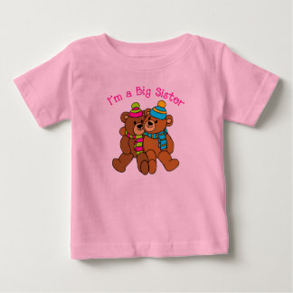 Camiseta De Bebé Bear Big Sis